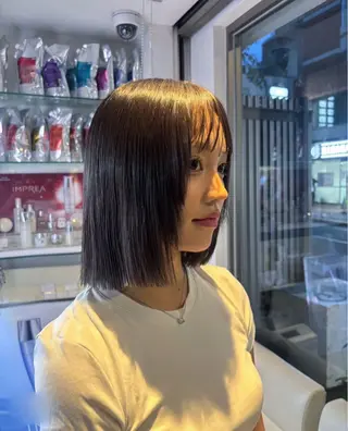 ショート HAIR ＆ MAKE Seek　八王子所属・SEEK八王子 アイナ🖤:のヘアスタイル
