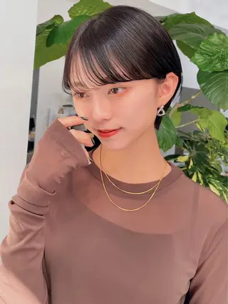 ショート パーマ＊ 顔まわり似合わせのヘアスタイル