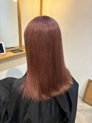 ミディアム カラー Matsubara asuka  ☪︎のヘアスタイル