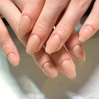 ネイル mofie🤍ユミ/ 恵比寿/パラジェルのネイルデザイン