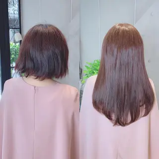 ショート カラー パーマ ヘアアレンジ メンズ キッズ ネイル マツエク・マツパ ACHFILO モデル募集のヘアスタイル