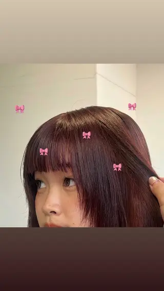 ショート cashel/kishaba所属・🎀cashel / kokoro🎀のヘアスタイル