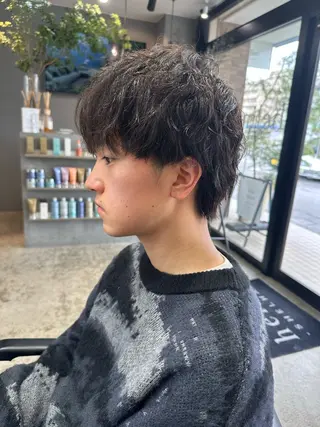 パーマ メンズ un.所属・un. aiのヘアスタイル