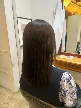 カラー 松原 樹里のヘアスタイル