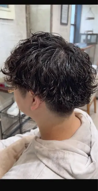 ショート パーマ メンズ メンズStylist 山根慧のヘアスタイル