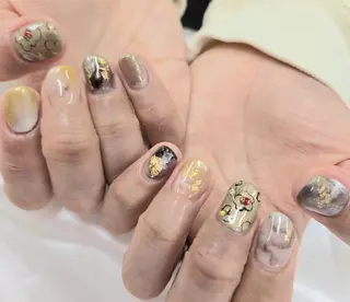 ネイル 河野ちえ (雑誌掲載サロン)のネイルデザイン