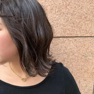 ショート カラー パーマ/ボブ/ レイヤー/豊浦翔太のヘアスタイル