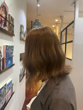 ミディアム カラー ミユウ /札幌美容師のヘアスタイル