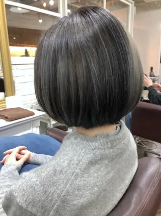 ショート カラー レイヤー×髪質改善✨ 渋谷/佐藤侑哉のヘアスタイル