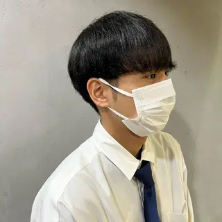 メンズ アキト/ メンズ/透明感暗髪のヘアスタイル