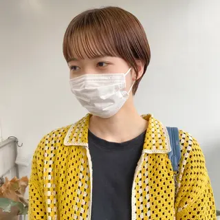 ショート カラー 中屋恵美🎨 Designカラーのヘアスタイル