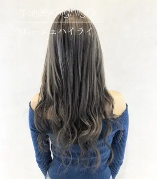 ロング カラー シールエクステ/渋谷 /ギャル/LIALAのヘアスタイル