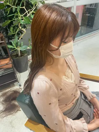 ロング 鈴木 美紅のヘアスタイル