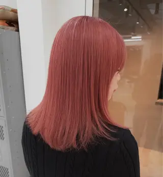 ミディアム 話題沸騰中🌟 /ケアブリーチ/徳志のヘアスタイル