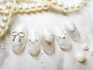 ネイル ネイルPetit Ribbonのネイルデザイン