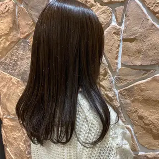 ロング カラー 透明感カラー🌈 菊池 結衣のヘアスタイル