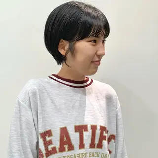 ショート aoi / まるみショートのヘアスタイル