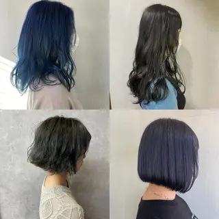 ミディアム カラー 舟橋 りんかのヘアスタイル