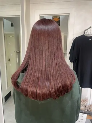 セミロング カット モデル募集/ホノカのヘアスタイル