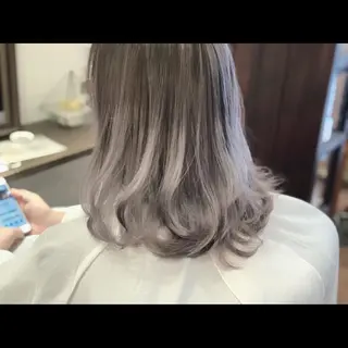 ミディアム カラー パーマ ヘアアレンジ メンズ moku所属・【mokuオーナー】 ちはるのヘアスタイル