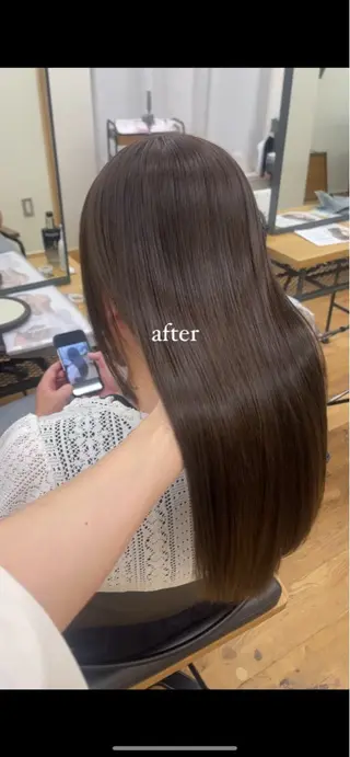 ロング カラー レイヤーカット🫧 🎀Tomoka🎀のヘアスタイル