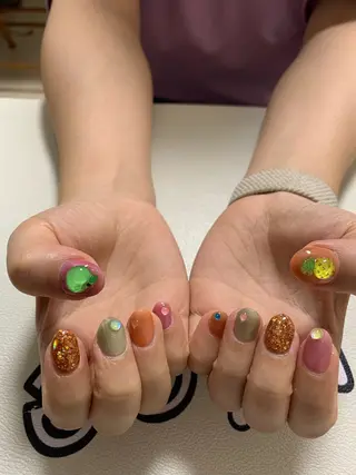 ネイル しょう えんきんのネイルデザイン