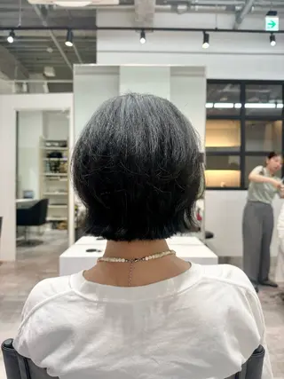 ミディアム ごとう さなのヘアスタイル