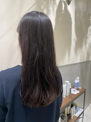 ロング 増田 枝里子のヘアスタイル