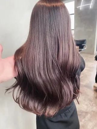 ロング youres hair 髪質改善トリートメント&ヘッドスパ  新宿三丁目店所属・髪質改善/艶髪 韓国レイヤー/えすたのヘアスタイル