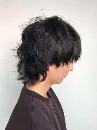 パーマ メンズ 髪質改善・縮毛矯正・ パーマ講師✨山田夏樹のヘアスタイル