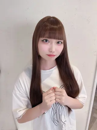 ロング ハイトーン/アレンジ かなで⊹ ࣪ ˖⟡のヘアスタイル