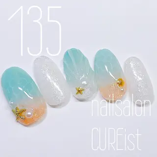 ネイル ネイルサロンキュアイスト所属・キュアイスト アコパラジェル調布のネイルデザイン