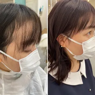 ショート ROMMY.所属・大木 華のヘアスタイル