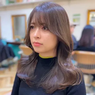 ミディアム カラー メンズ/韓国レイヤー /縮毛矯正/📍爽太のヘアスタイル