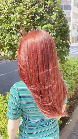 セミロング カラー 上大岡エリアNo.1 マスダタクトのヘアスタイル