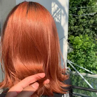 ミディアム カラー Lome'所属・✨ブリーチマスター✨ オクヤマヨウスケのヘアスタイル