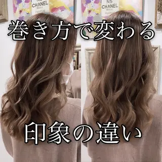 ロング カラー 👑圧倒的カラー👑 佐々木祐希のヘアスタイル