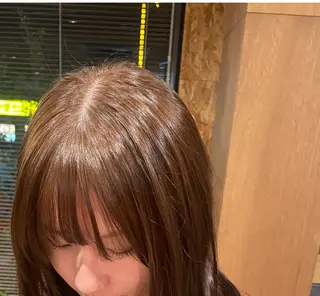 ミディアム カラー Latte川原店所属・金古 美優のヘアスタイル