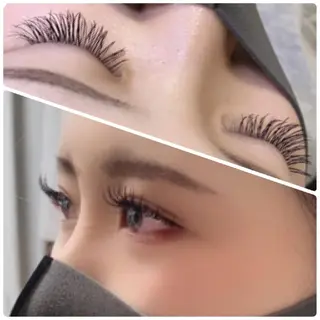 マツエク・マツパ 韓国アイドルまつげ ❤️LUSHLASHのマツエク・マツパデザイン