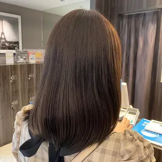 セミロング カラー かりん 🤍のヘアスタイル