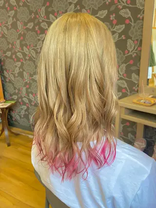 ロング カラー ヘアアレンジ Design Color🐰アユミのヘアスタイル