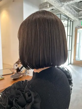 ミディアム カラー ヘアアレンジ 🎀suzuna 透明感colorのヘアスタイル