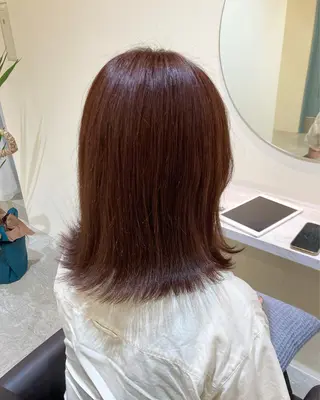 ミディアム Heil所属・透明感カラー 🩷ྀིAYAKAのヘアスタイル