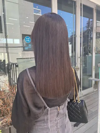 ロング 顔まわりレイヤー🎀 くぼやま　みおのヘアスタイル