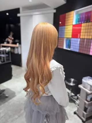 ロング カラー 菅原 佑月のヘアスタイル