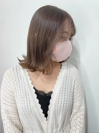 ミディアム カラー miyu /大阪美容室のヘアスタイル