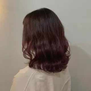 ミディアム カラー パーマ ヘアアレンジ メンズ キッズ ネイル マツエク・マツパ zeen札幌店所属・sumina すみなのヘアスタイル