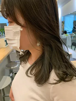 カラー 🍃marina🍃 韓国ヘア/Aujuaのヘアスタイル