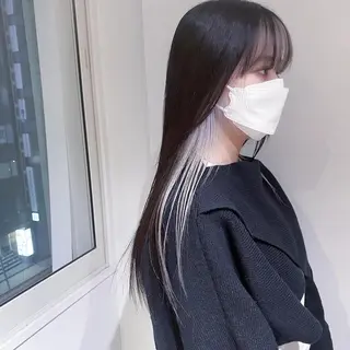 ロング カラー ハイトーンカラー ⭐️NAZUNAのヘアスタイル