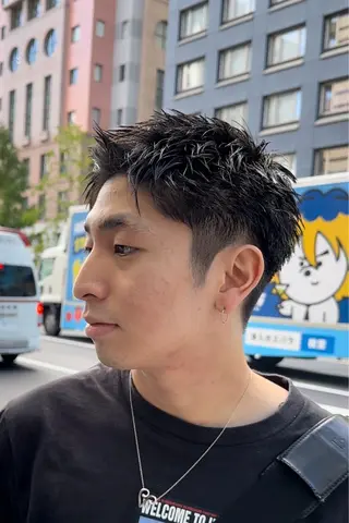 ショート GO TODAY シェアサロン心斎橋edel店所属・【メンズ特化美容師】 岩城　昇悟のヘアスタイル